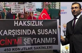 Vatandaşlar, "Bizi Ahmet Cin'in elinden kurtarın." Dediler.