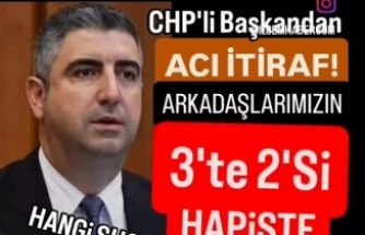 CHP'li Başkan Yüksel'den acı itiraf. Arkadaşlarımızın 3'te 2'si hapiste.