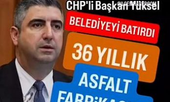CHP'li Başkan Yüksel, Kartal'ın 36 yıllık Asfalt Fabrikasını kapattı.