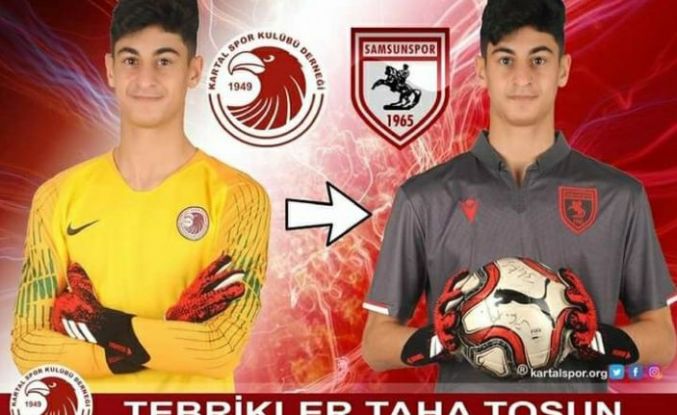 Taha Kartal'da yetişti, Samsunspor'a transfer oldu.