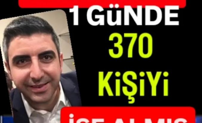 CHP'li Başkan Yüksel, 1 günde 370 kişiyi işe aldı