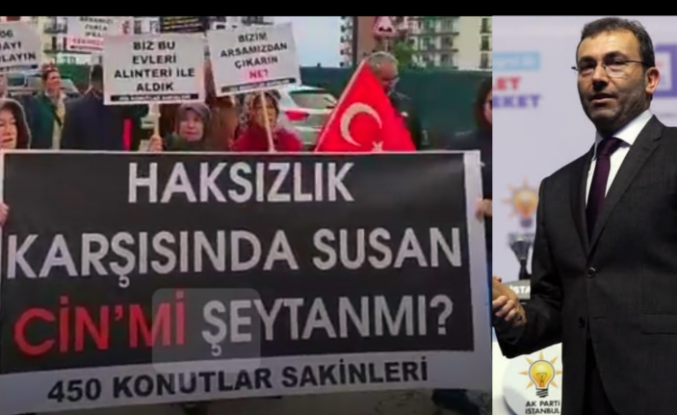 Vatandaşlar, "Bizi Ahmet Cin'in elinden kurtarın." Dediler.