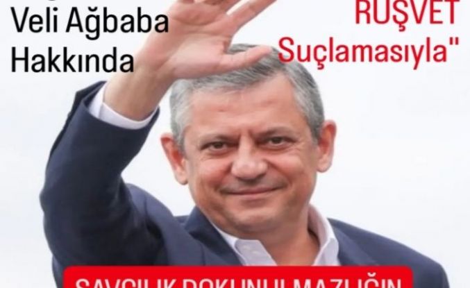 Özgür Özel hakkında "Dokunulmazlık kaldırılması" Fezlekesi.