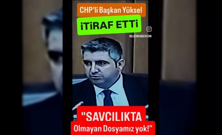 CHP'li Başkan Yüksel, "Savcılıkta olmayan dosyamız yok!"
