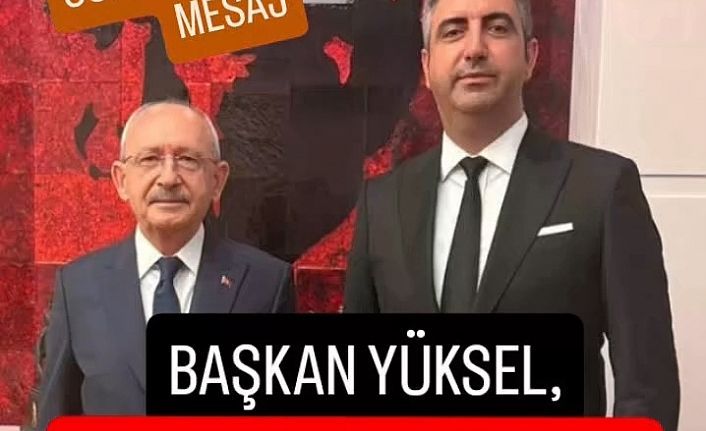 Gökhan Yüksel'den "Kılıçdaroğlu ile CHP'deyim." Mesajı