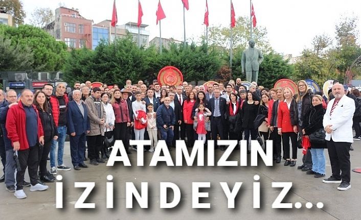 Cumhuriyetimizin 103. yıldönümünde, Atamızın İzindeyiz."