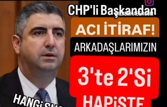 CHP'li Başkan Yüksel'den acı itiraf. Arkadaşlarımızın 3'te 2'si hapiste.